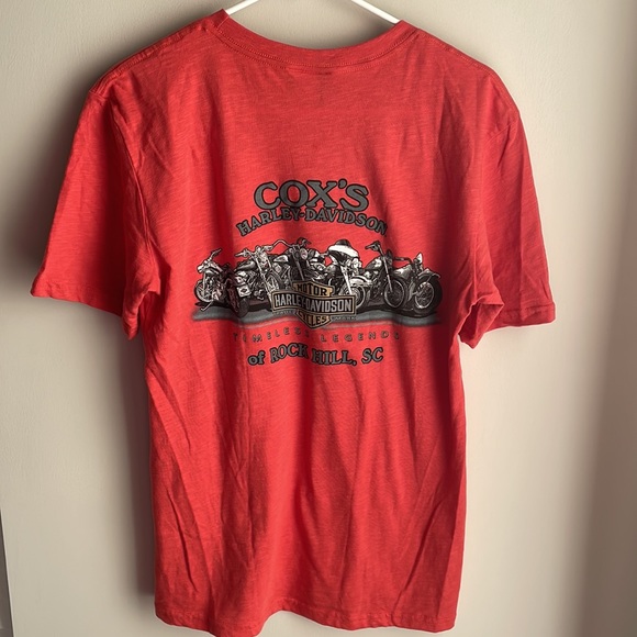 Harley-Davidson TIMELESS LEGENDS Orange Tee- Small - Picture 3 of 9